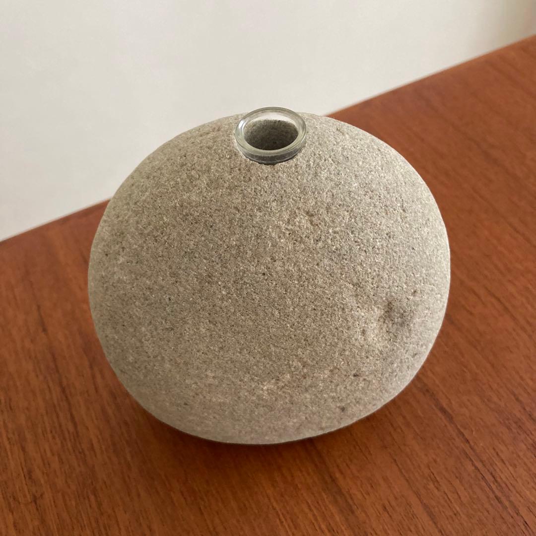 石 花器 一輪挿し Essential Store エッセンシャルストア