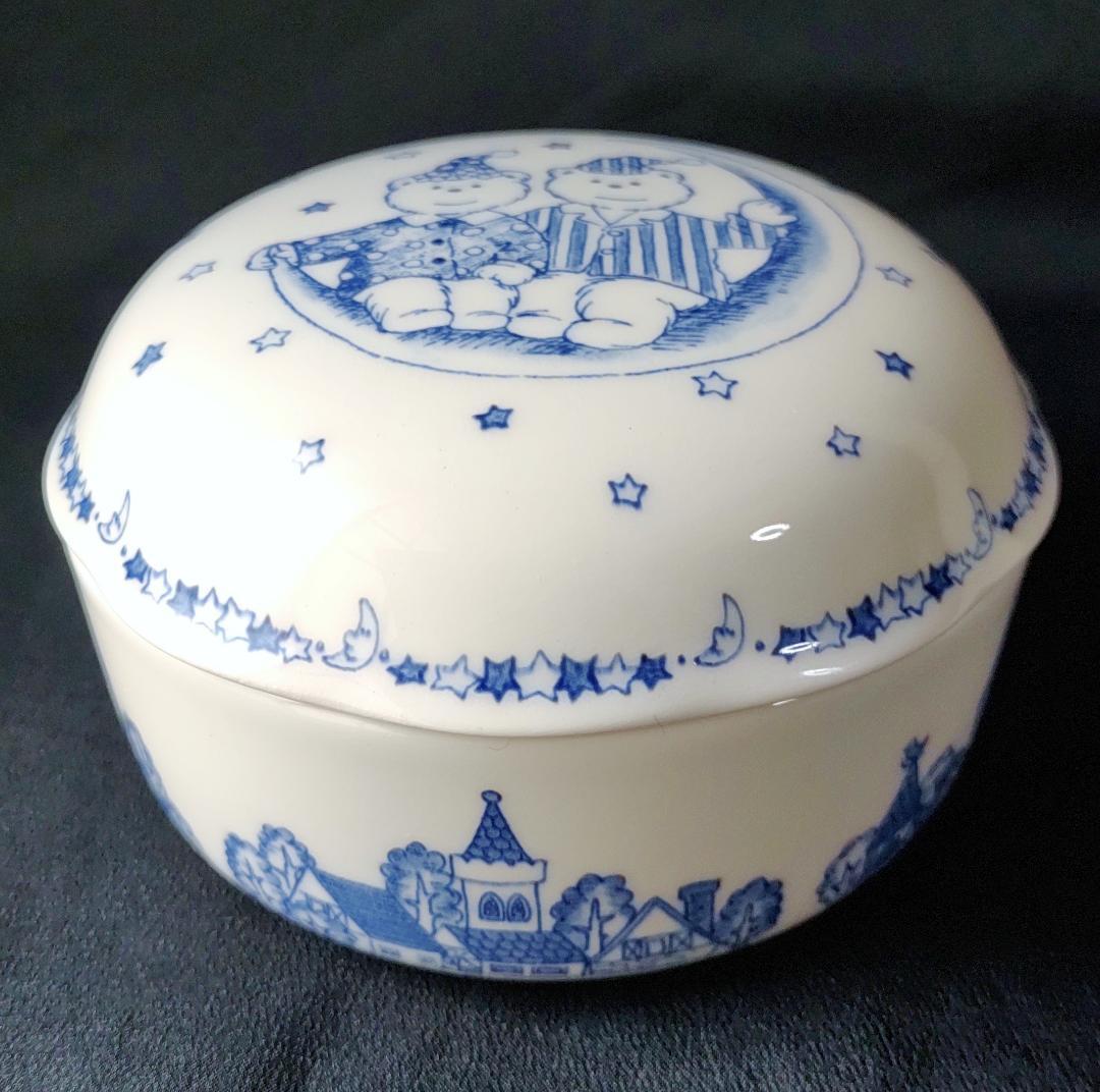 ★ニッコー テディーズ 陶器 キャニスター/NIKKO 小物入れ テディベア 熊