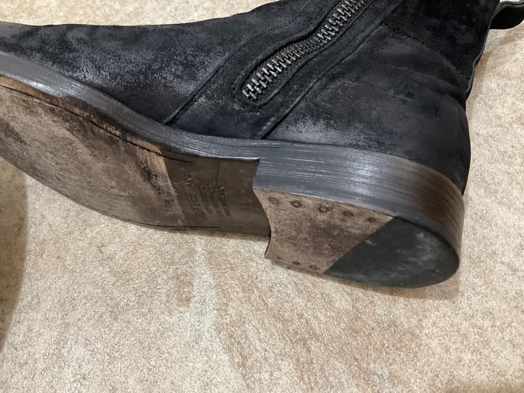 ブッテロ　BUTTERO サイドジップ　スエード　ブーツ　サイズ 41