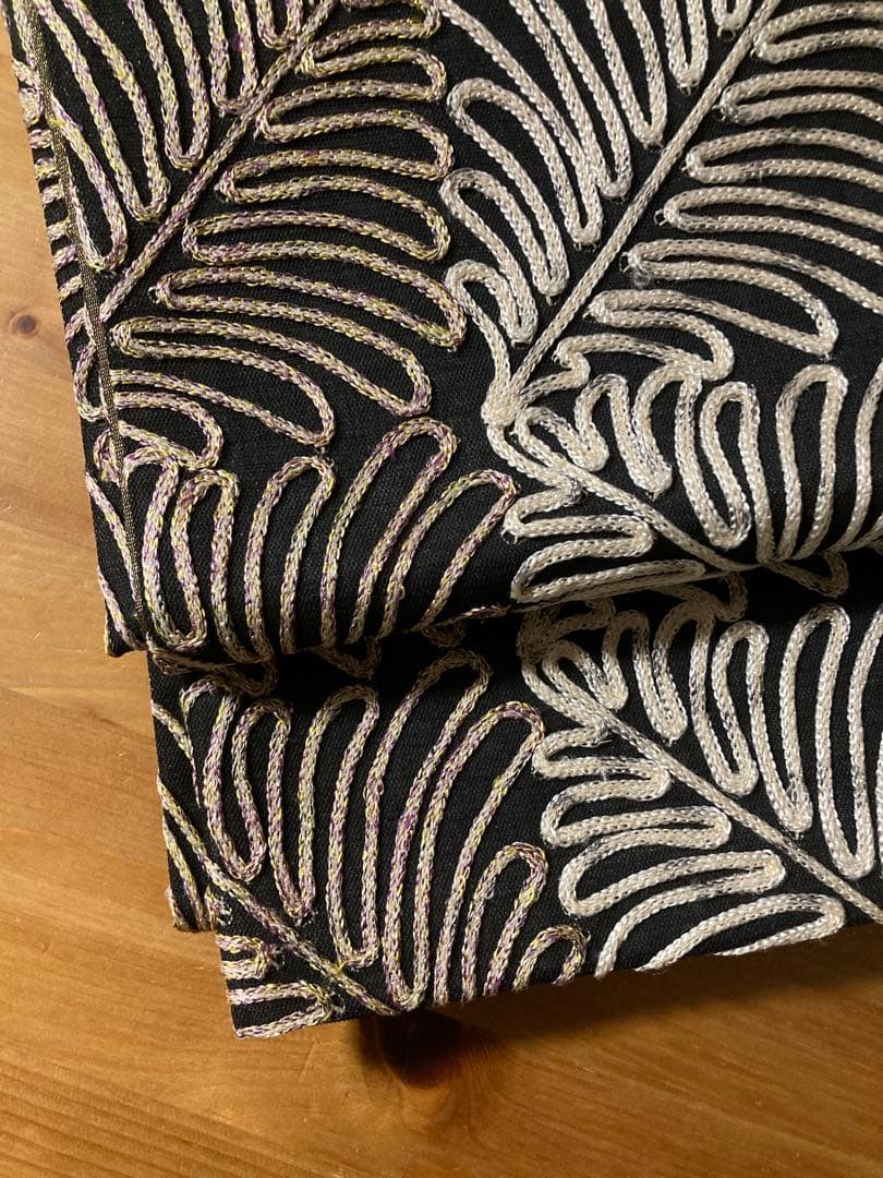 美品　洒落袋帯　無月製