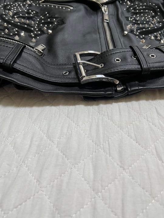 新品タグ付き　マイケルコース　MICHAEL KORS ライダースジャケット本革