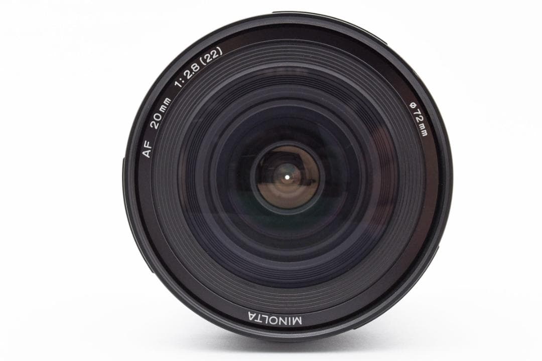 レンズ(単焦点) Minolta AF 20mm F/2.8 #6952