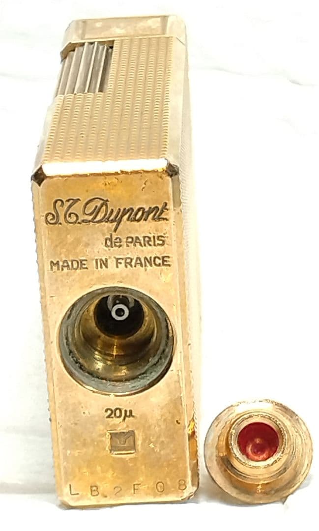 S.T. Dupont ゴールドライター 20u ダイヤカット