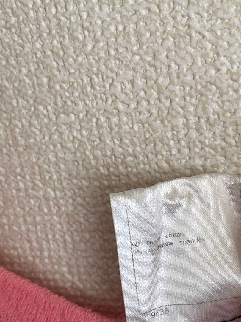 CHANEL ニット ココマーク ボーダーキャミソールトップス