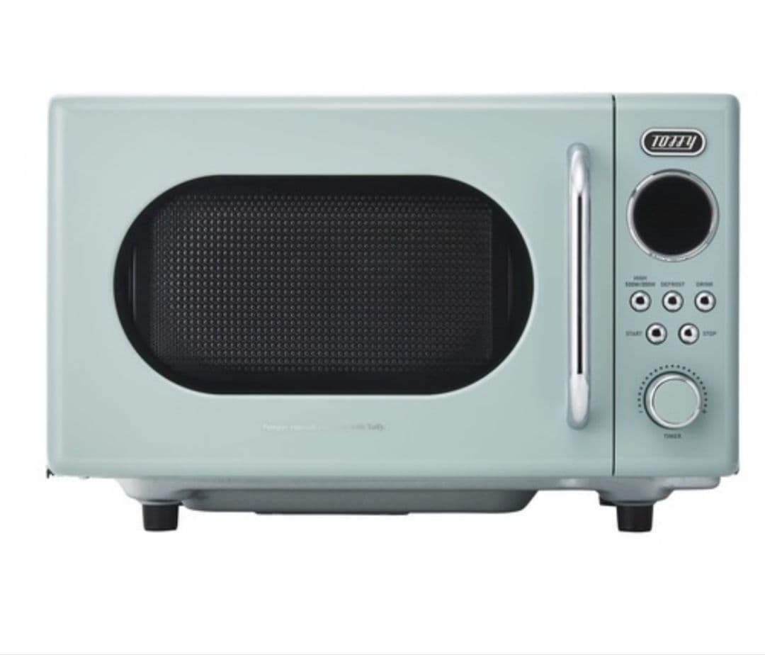 Toffy　電子レンジ 単機能 17L フラット おしゃれ　可愛い⑪