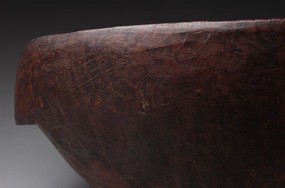 希少 李朝 無垢材 ボウル 大きな 木鉢 こね鉢 古民芸 古道具 古美術