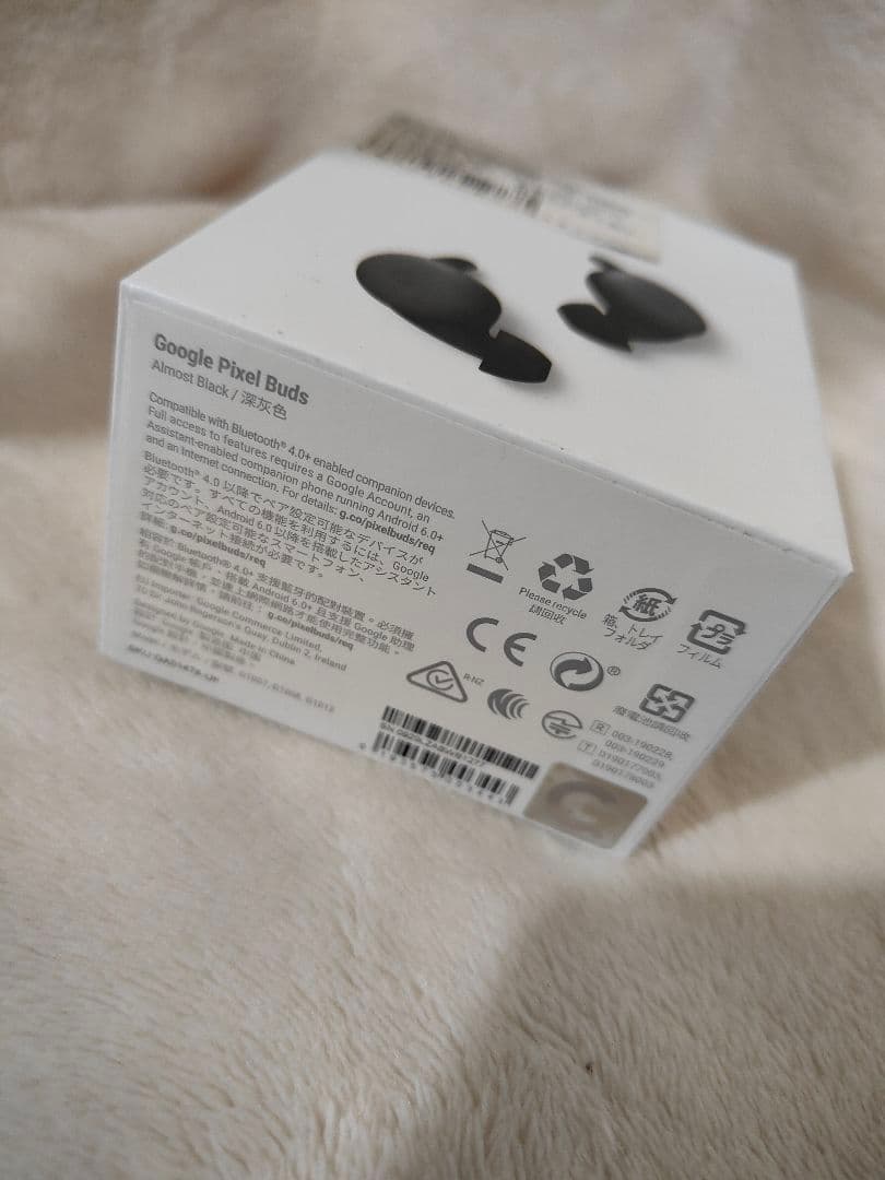 あ）未使用Google Pixel Buds Almost Black