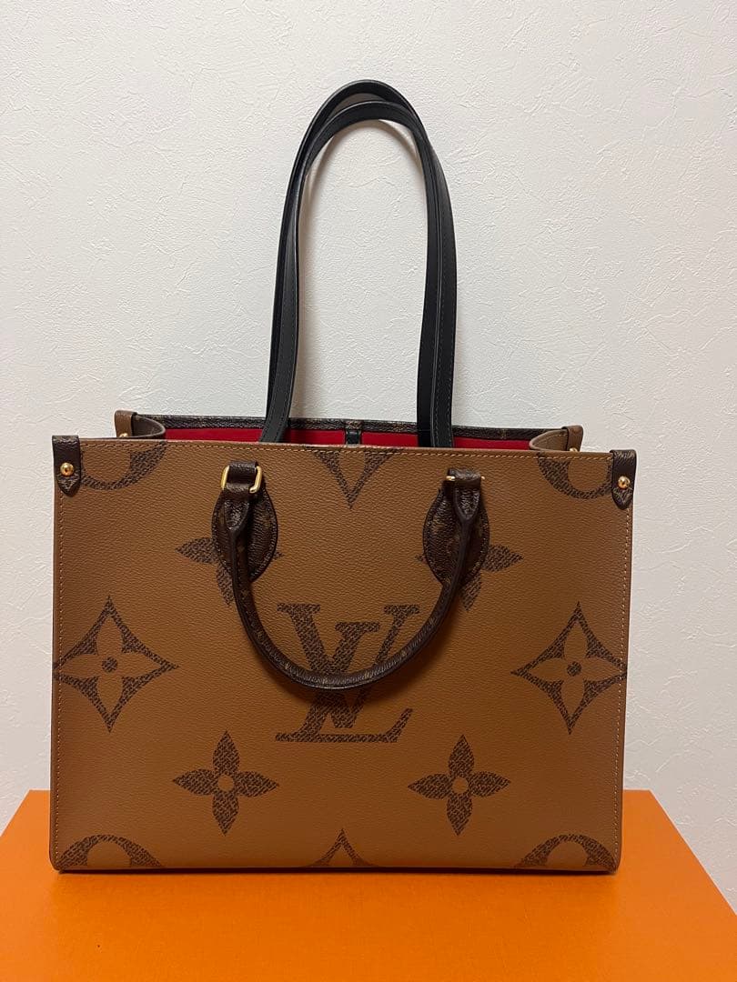 【美品】 ルイヴィトン ハンドバッグ オンザゴー MM
