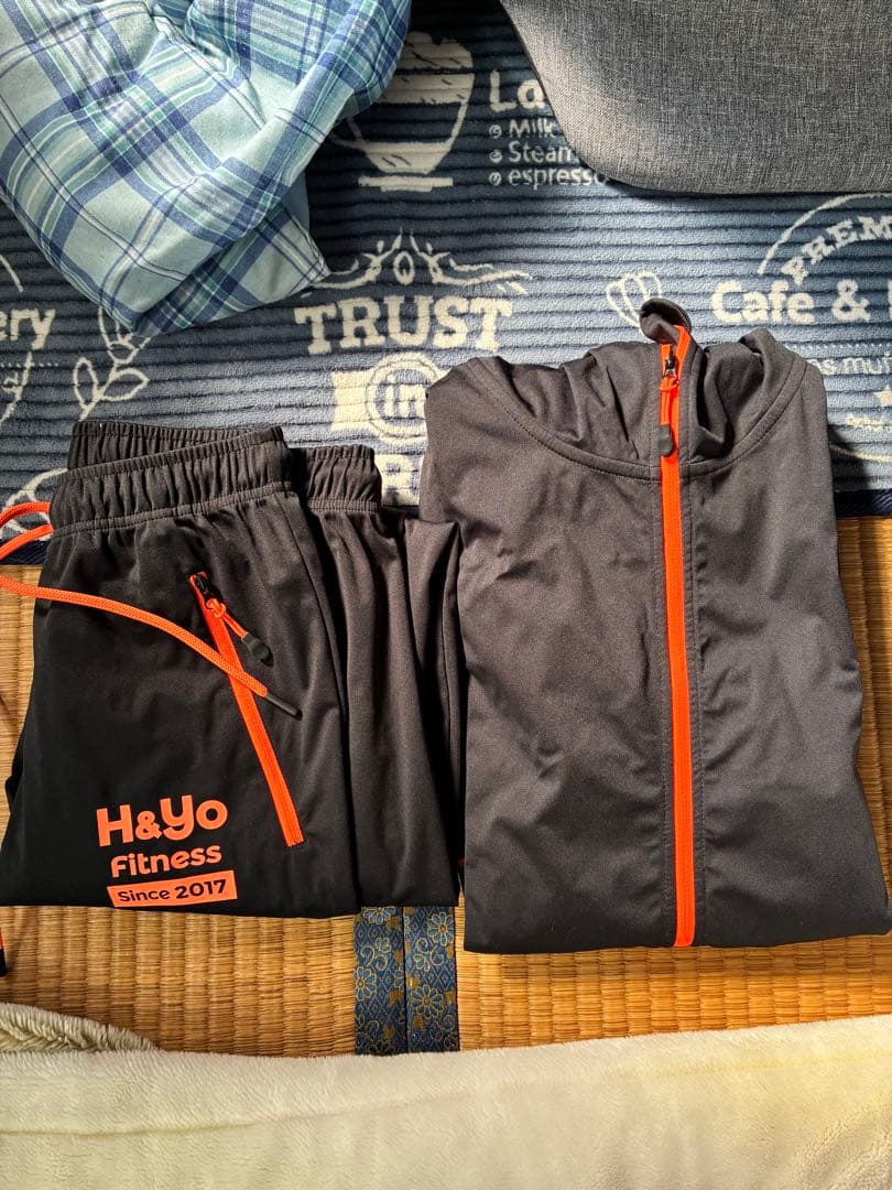 トレーニングサウナスーツ上下