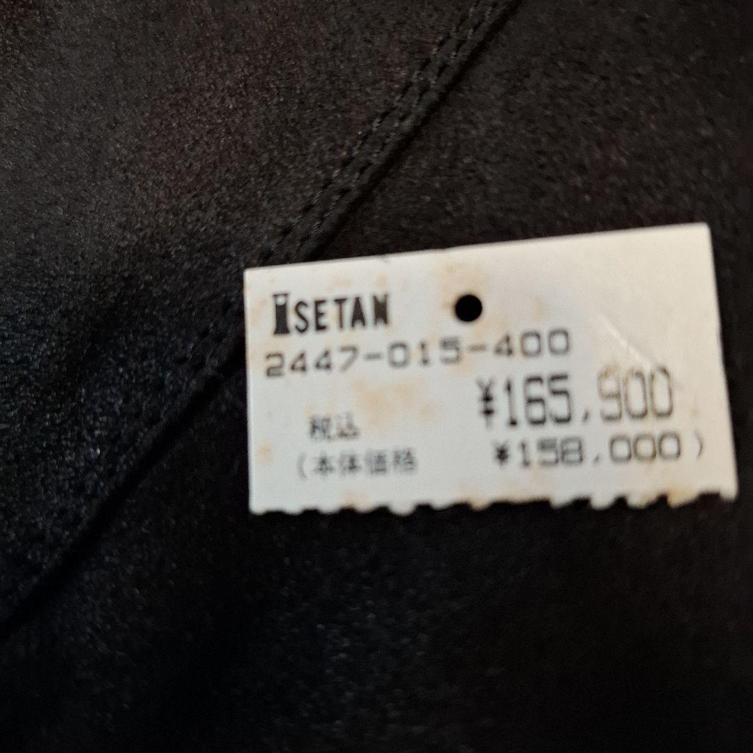 アンドゥムールメステール 黒36.5 スエード ニーハイブーツ バックル付き