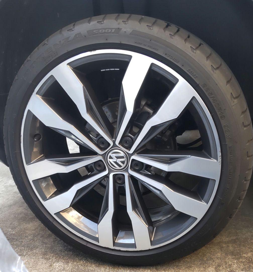 Naminori73さま専用 19インチ ホイールタイヤ 4本セット