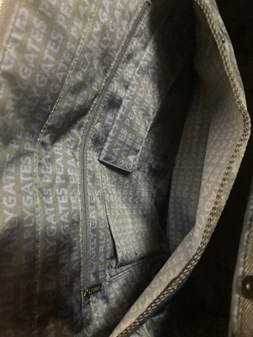 【美品】PEARLY GATES パーリーゲイツロッカーバッグ 大型 ネイビー