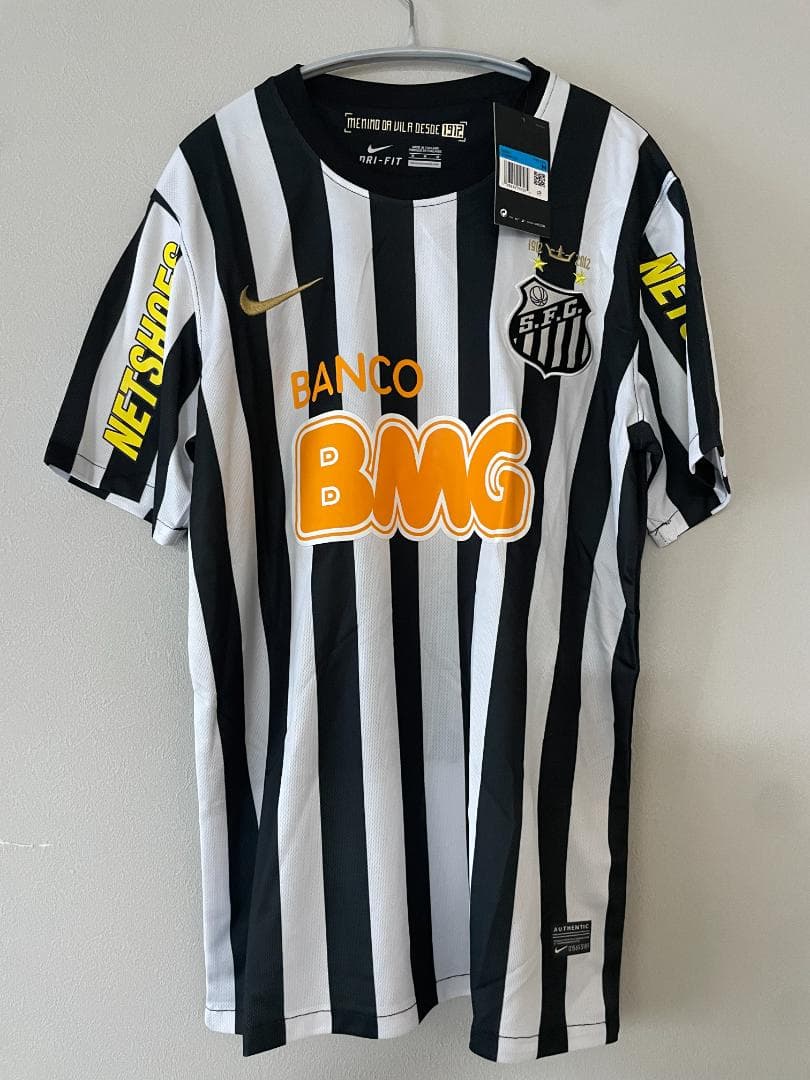 サントス ネイマールユニ（黒・新品未使用・タグ、袋付き）