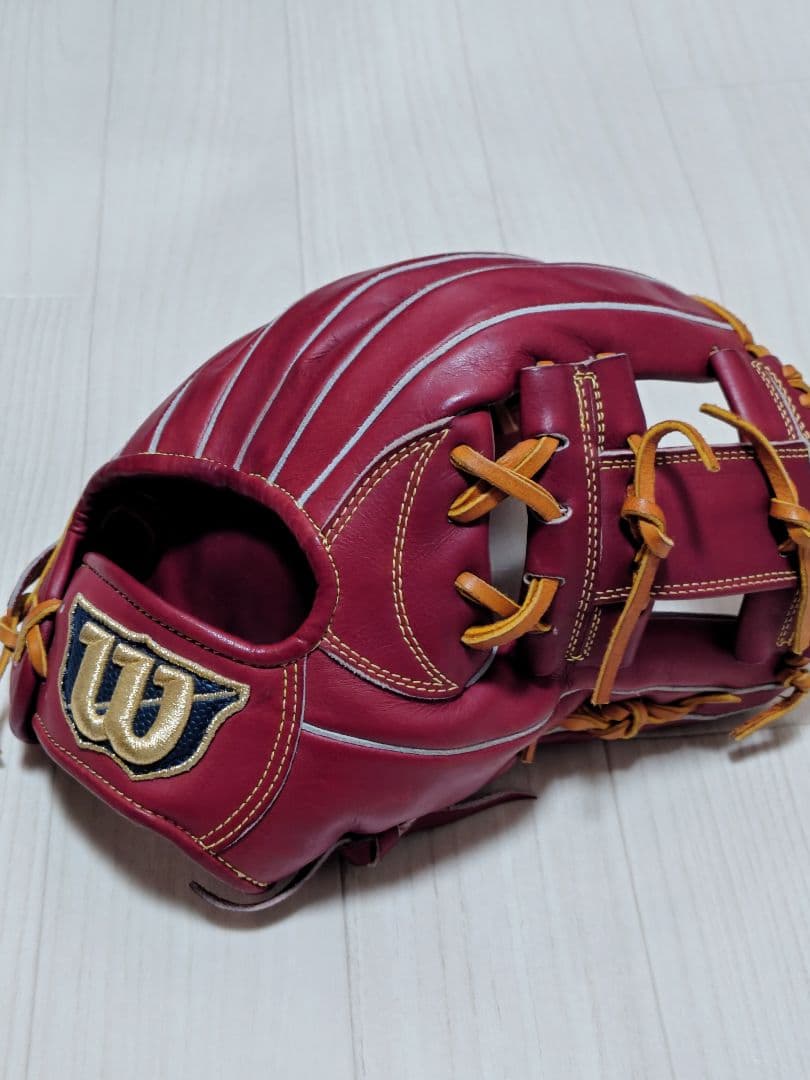 Wilson 87型 ベースマン別注 プロ担当型付 硬式 内野手用 使用1回