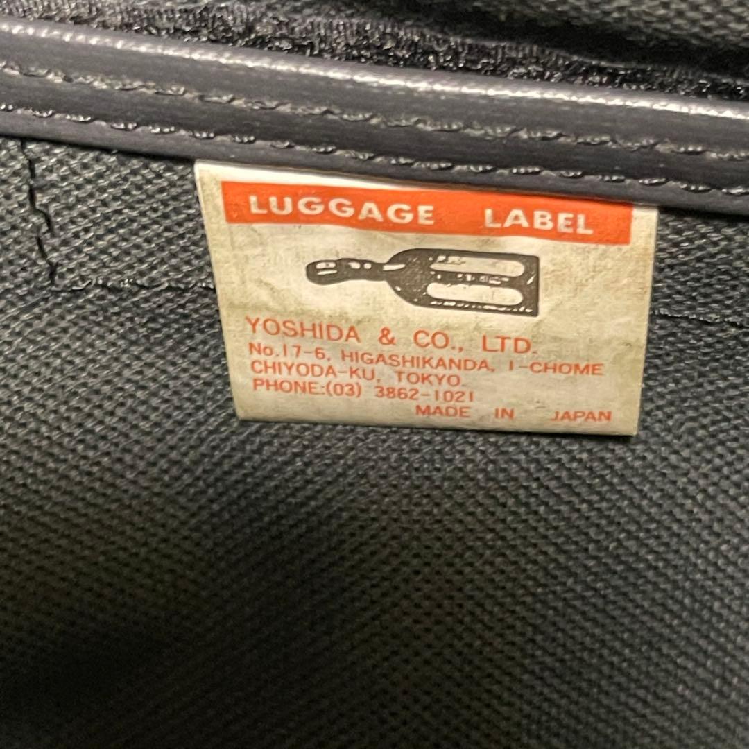 PORTER ラゲッジ レーベル ライナー ショルダーバッグ ブラック 廃盤品