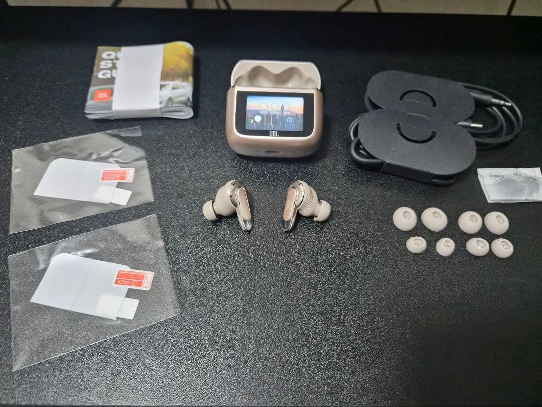 【10/11本日発送】JBL Tour pro 3 ラテ　ノイズキャンセリング