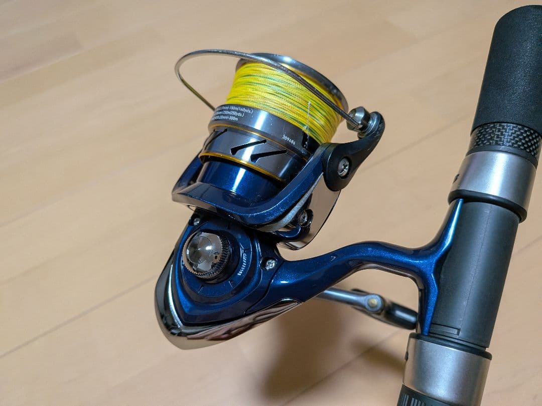 eazy K　ライトジギング　シーバス　ロッド　リール　本体　セット