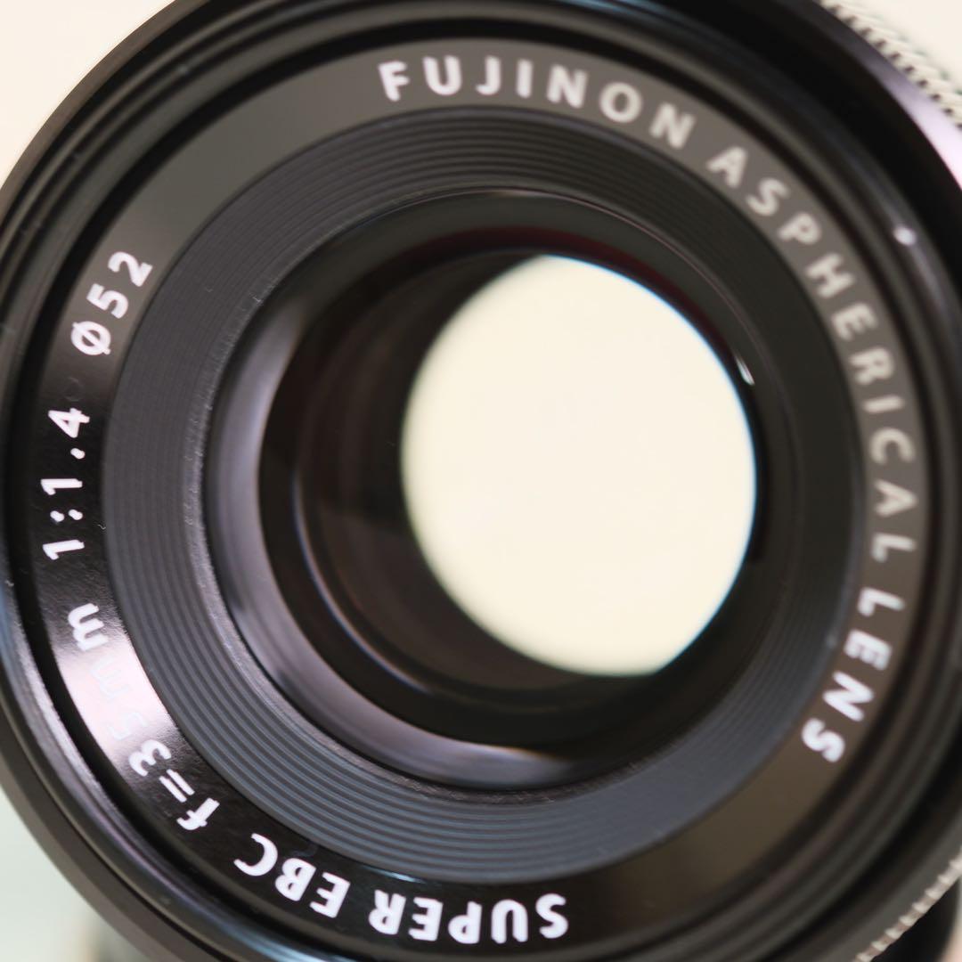 FUJIFILM XF35mm F1.4 R 社外レンズ保護フィルター付