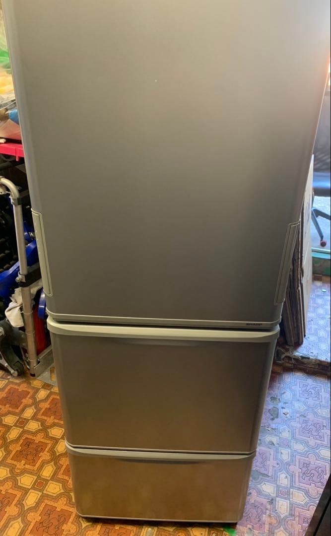 ＊東京都付近取引限定＊SHARP 350L 両開き ノンフロン冷凍冷蔵庫