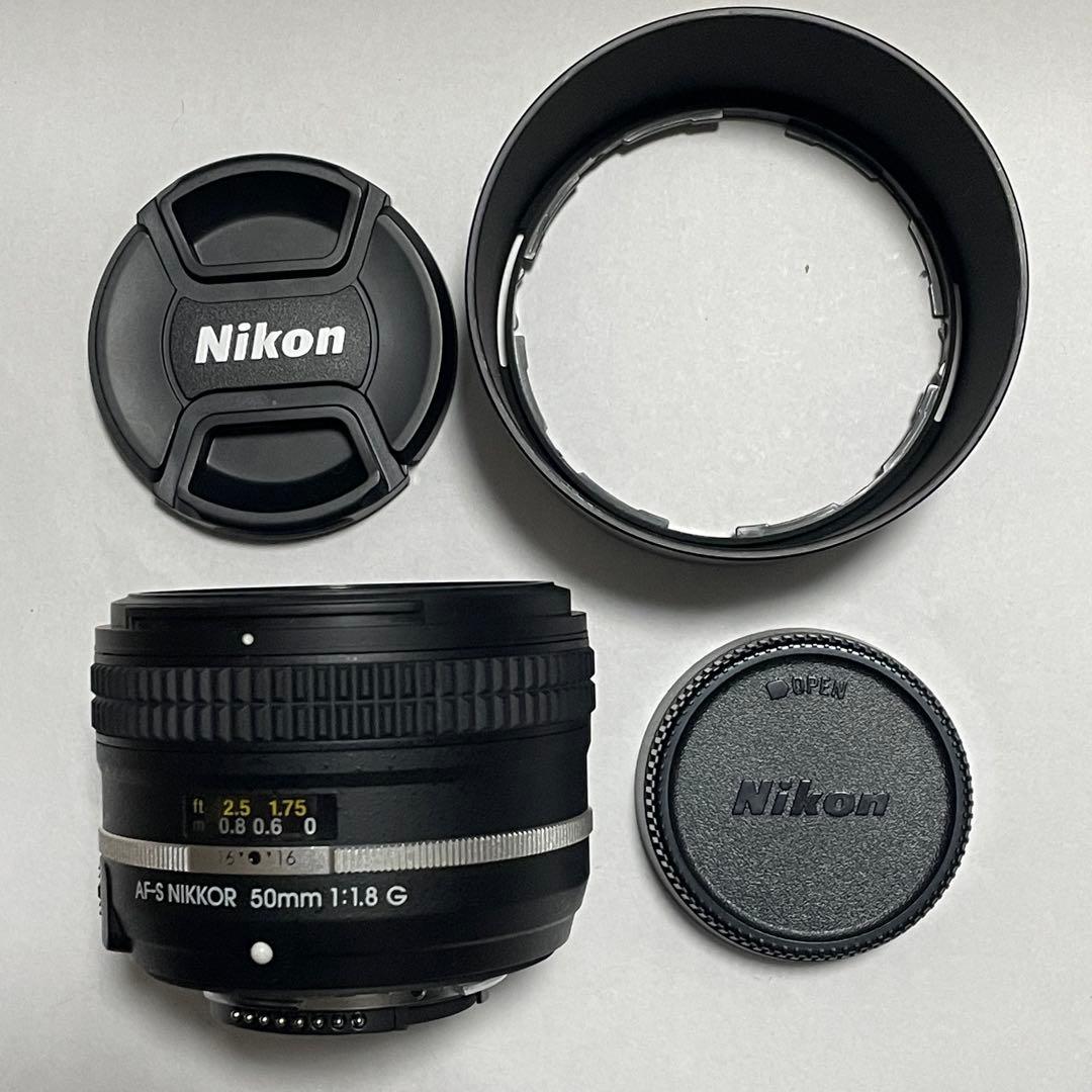 美品！ニコン af-s 50mm f/1.8g Special Edition