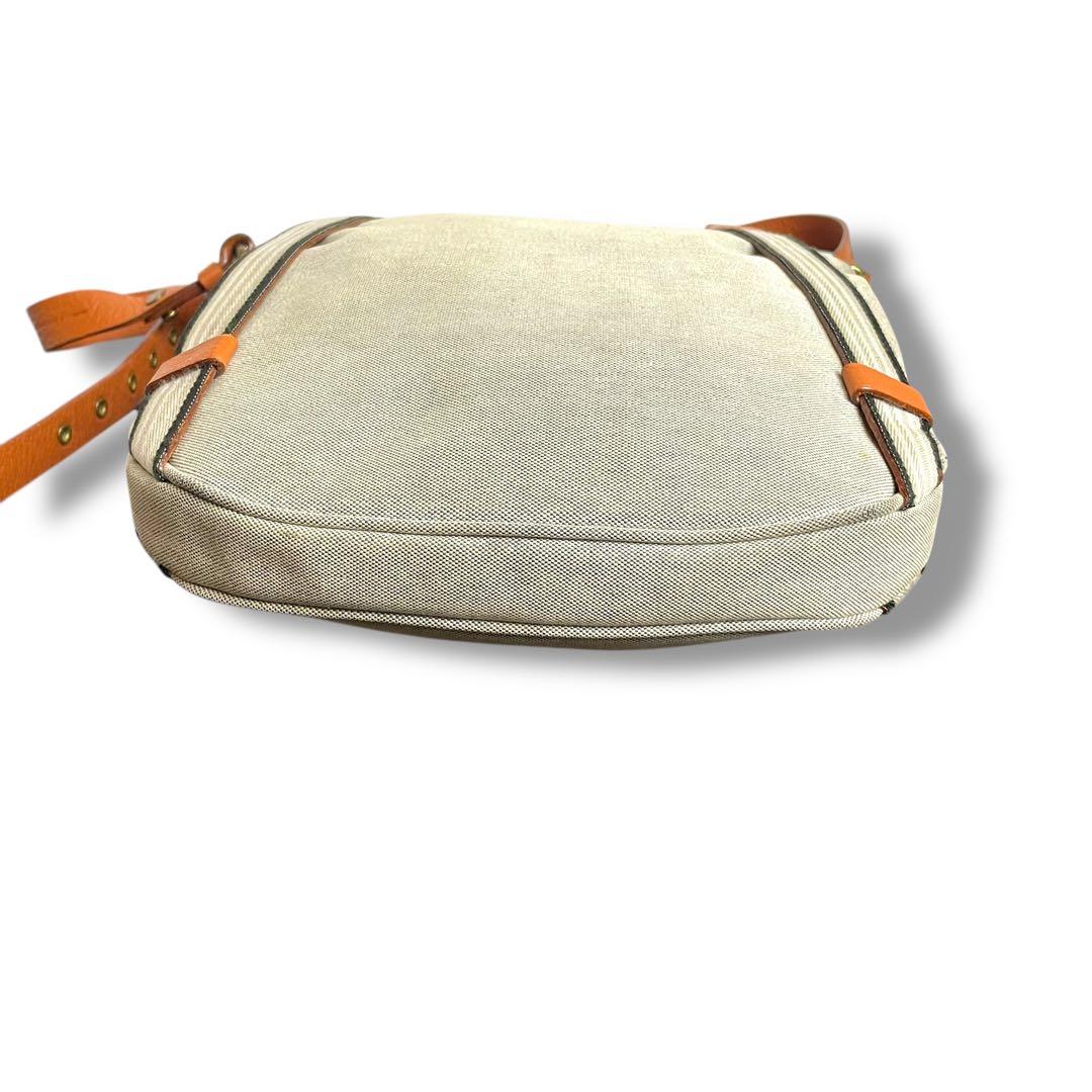 BURBERRY バーバリー　キャンバス　ショルダーバッグ　ホースロゴ