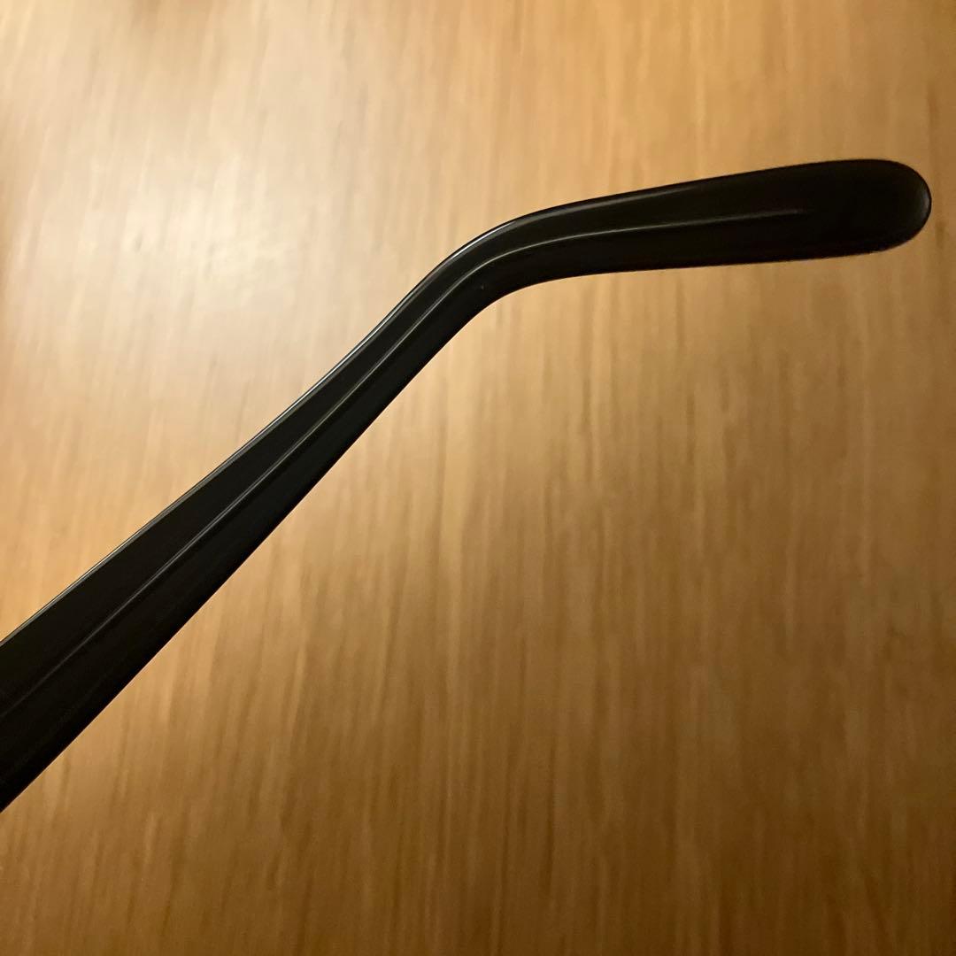 Ringo　白山眼鏡 ブラック メガネ (度有り)