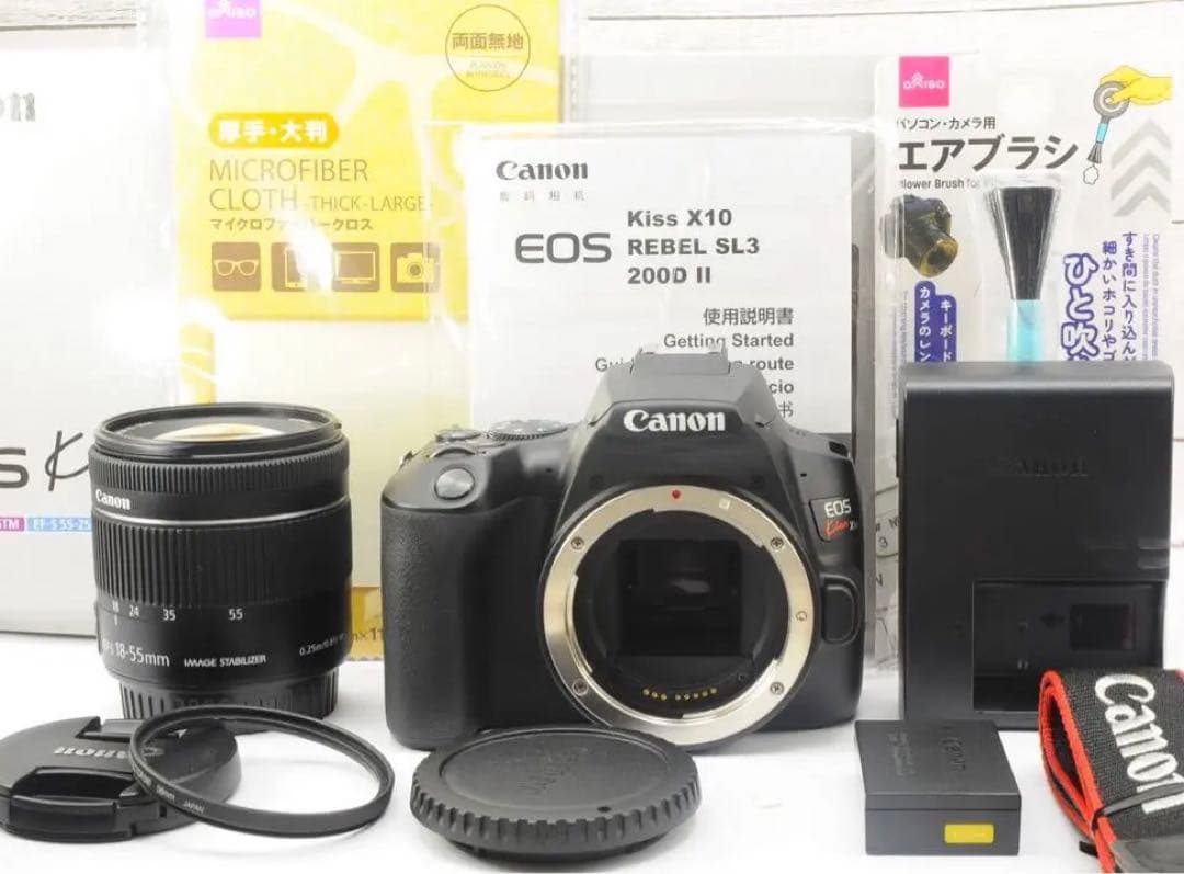 ❤️かんたん操作❤️Wi-Fi &自撮り❤️Canon kiss X10