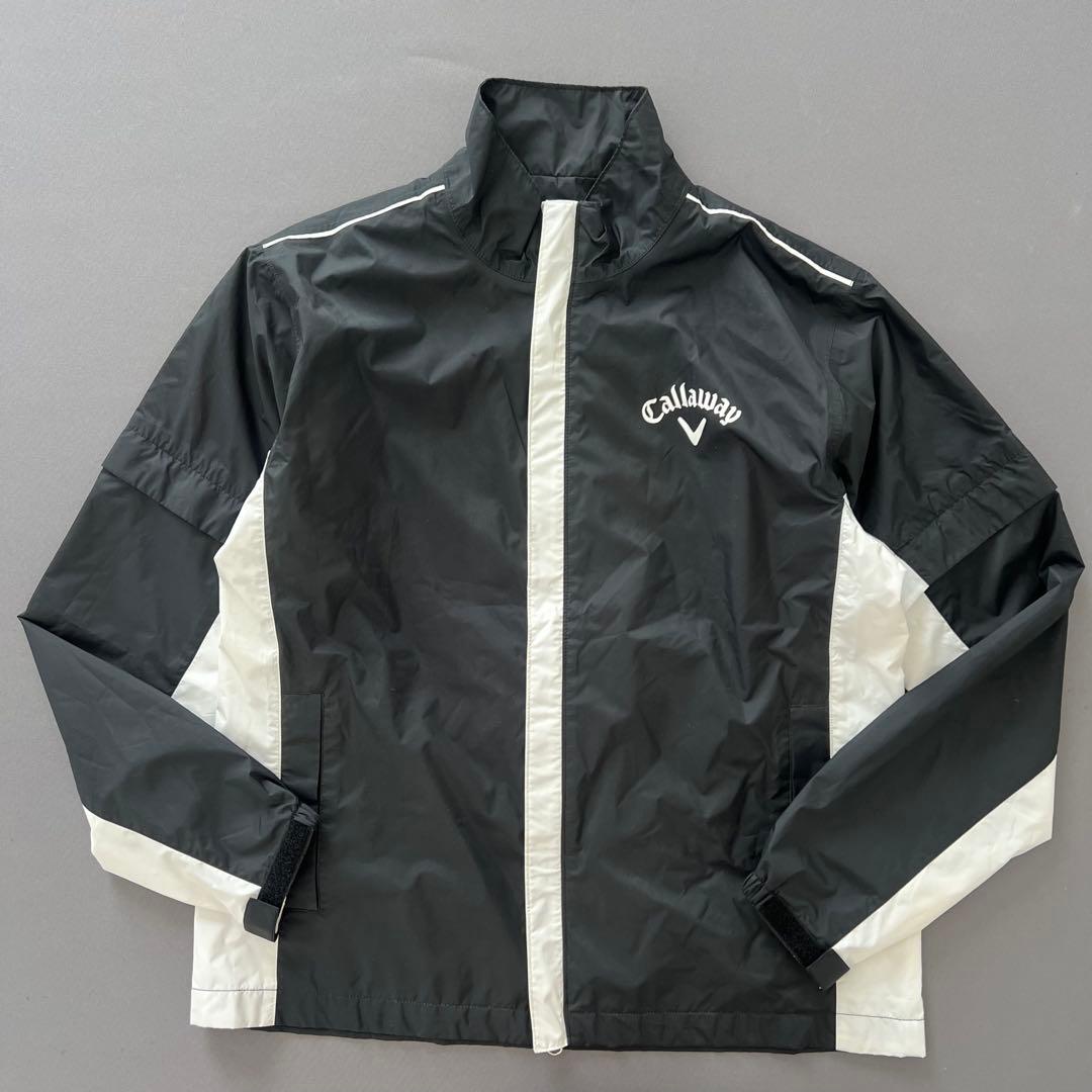 Callaway キャロウェイ　レインウェア　雨具　セットアップ　メンズ　ロゴ