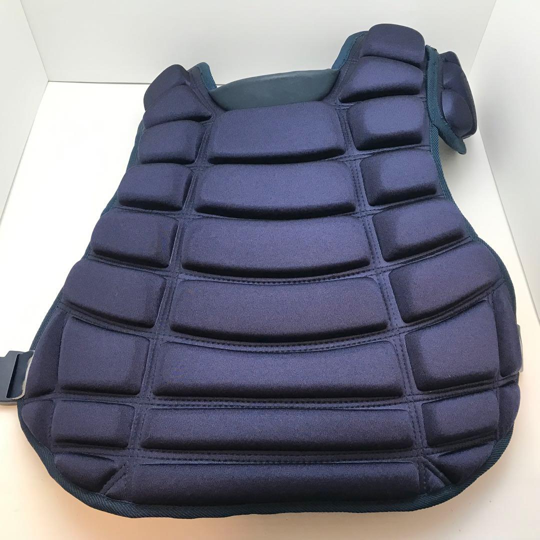 新品　ミズノ　硬式 野球　キャッチャー 防具　捕手 ヘルメット セット　ネイビー