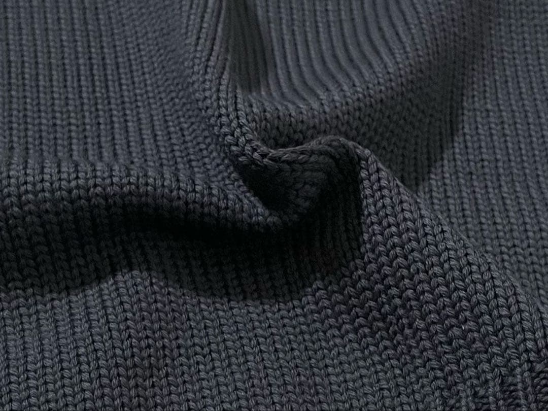 【美品】アニエスベー　ニット セーター　フランス製　タートルネック　ローゲージ