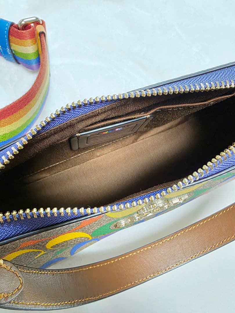 Coach マルチカラー ショルダーバッグ