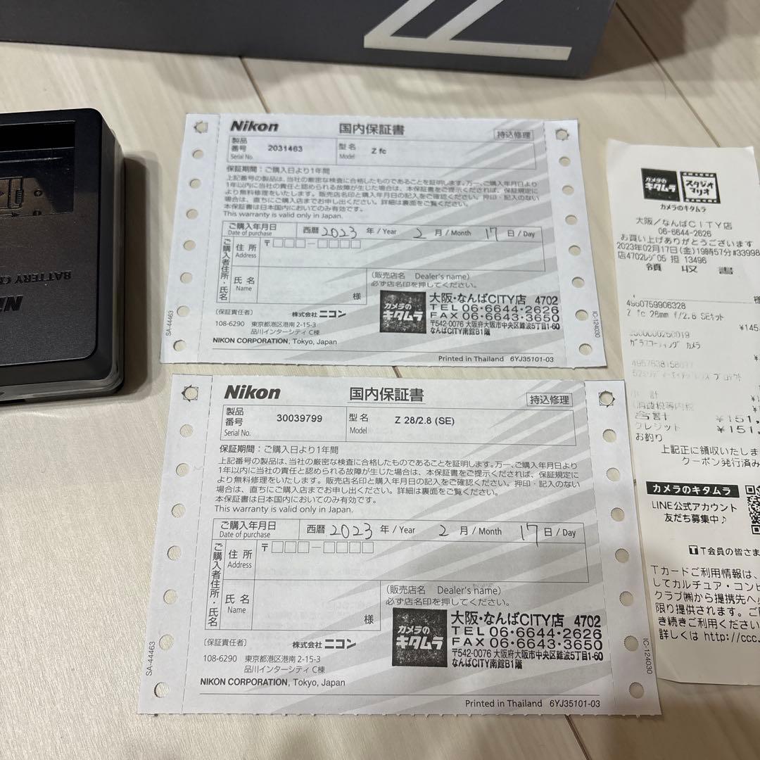 Nikon Z fc ミラーレスカメラ 本体