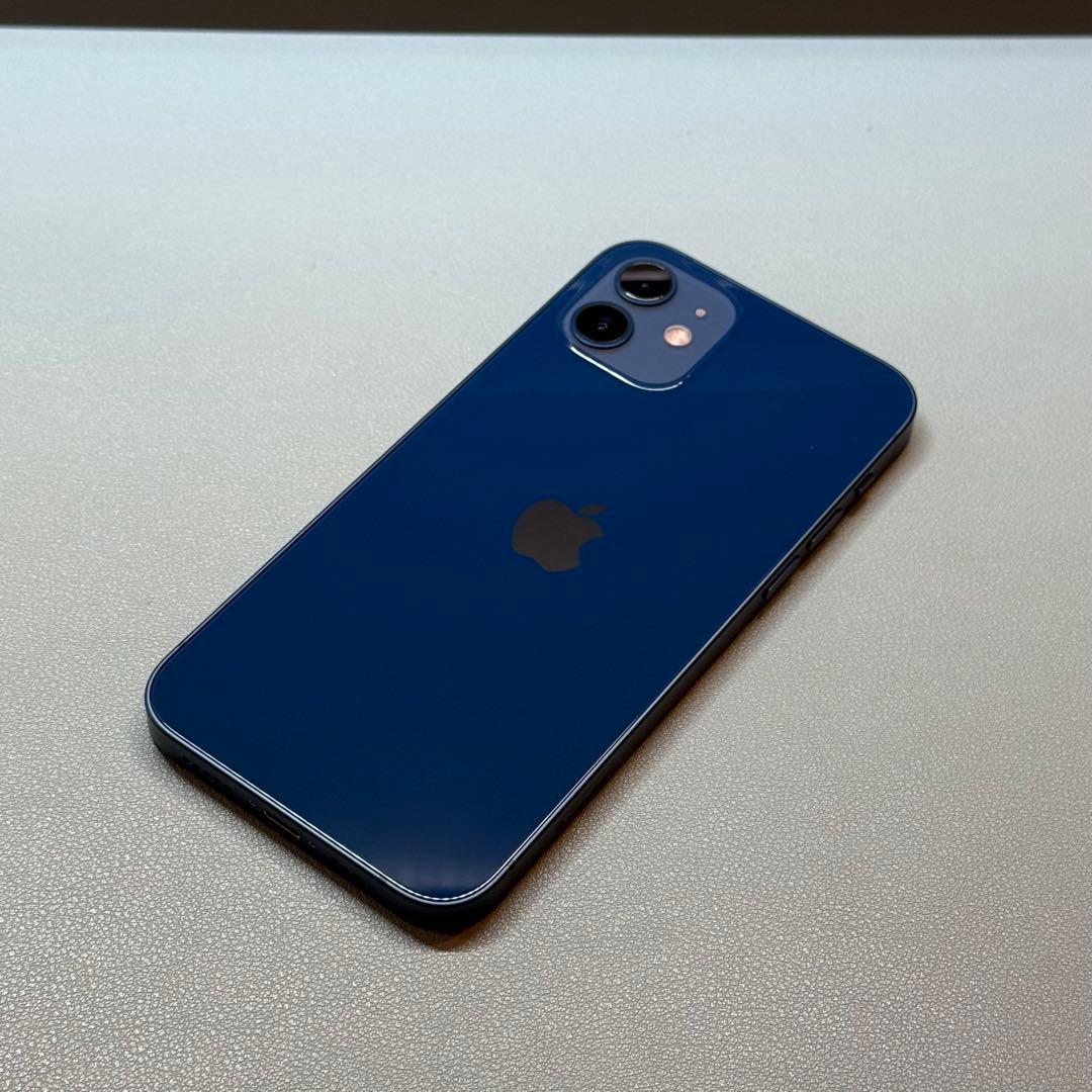 【美品】iPhone12 ブルー 128GB SIMフリー