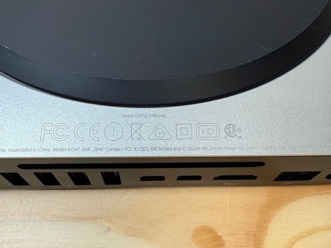 Macデスクトップ Apple Mac Mini Late 2014 i5/4GB/500Gb