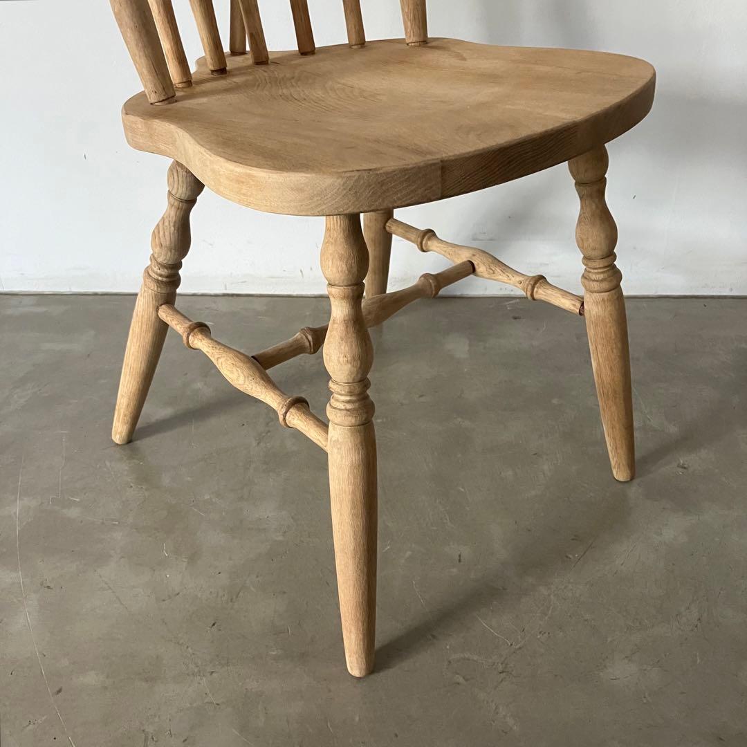 レトロ　アンティーク　古道具　古家具　剥離家具　ストリップド　ウィンザーチェア