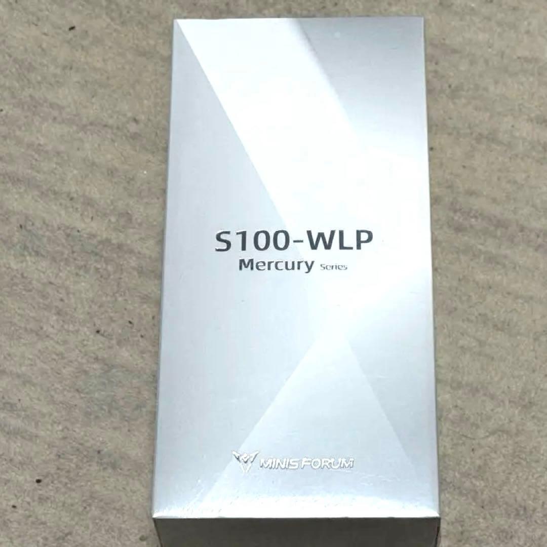 新品未開封×4台 MINISFORUM S100-WLP ミニPC 256GB