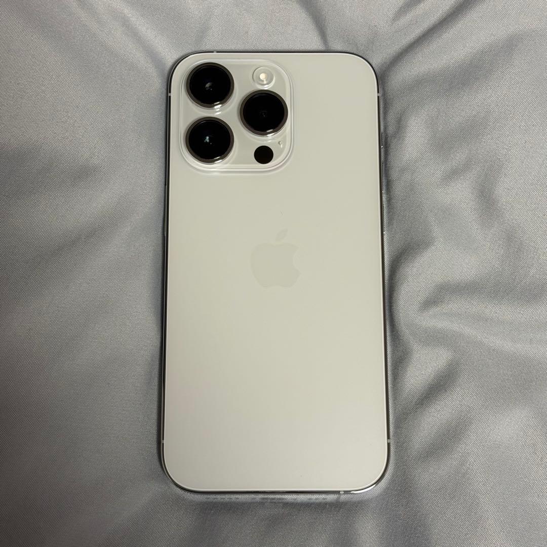 【美品】iPhone14Pro 512GB シルバー バッテリー100%