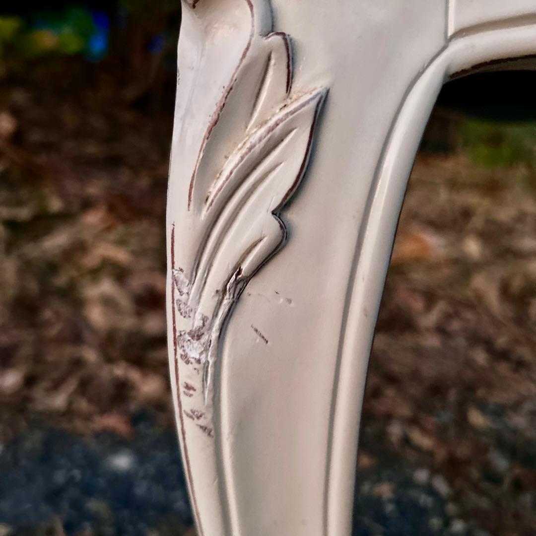 ロココ調　椅子　プリンセス　姫　ダイニングチェアB　ピンク　アンティーク