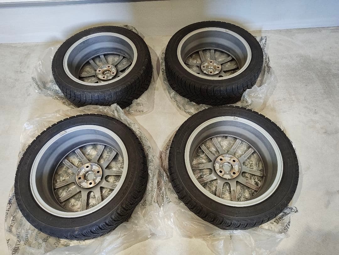 17インチ 日産純正ホイール・ミシュランスタッドレスタイヤセット