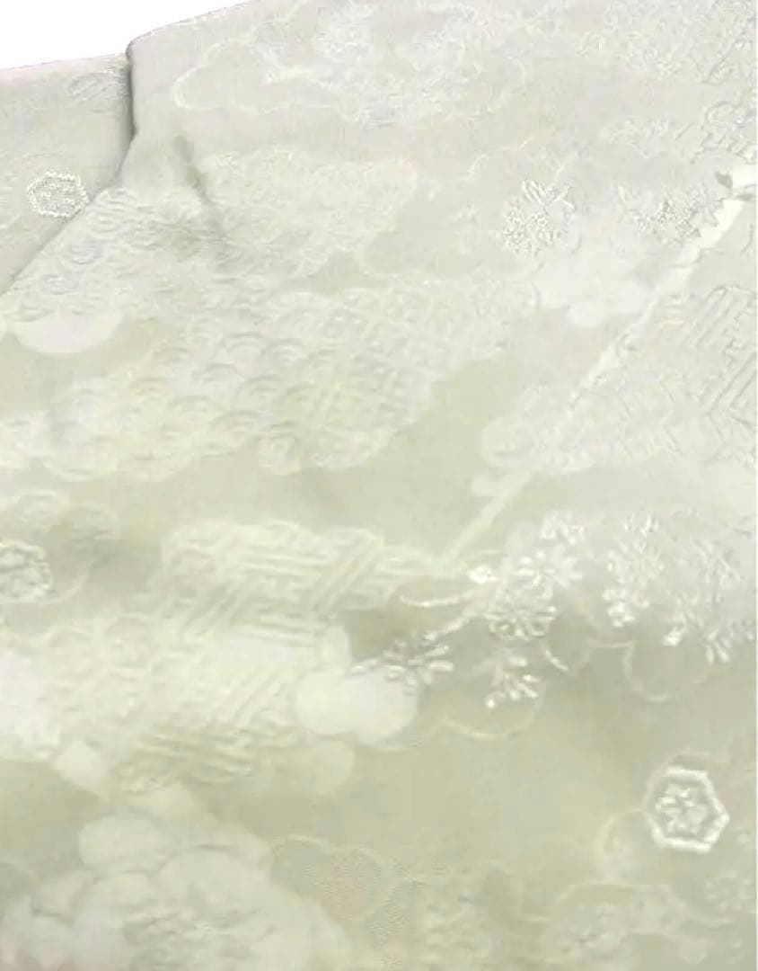 s*k様 川島織物　花柄 袋帯 グリーンのぼかし