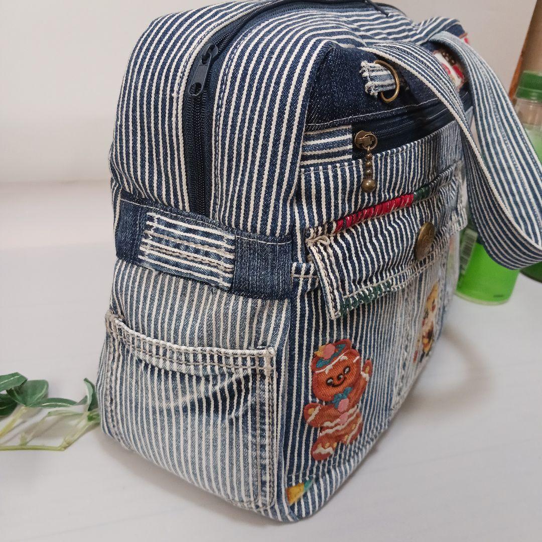 SA　①半月型ショルダーバッグ②ボストンバッグ　ハンドメイド