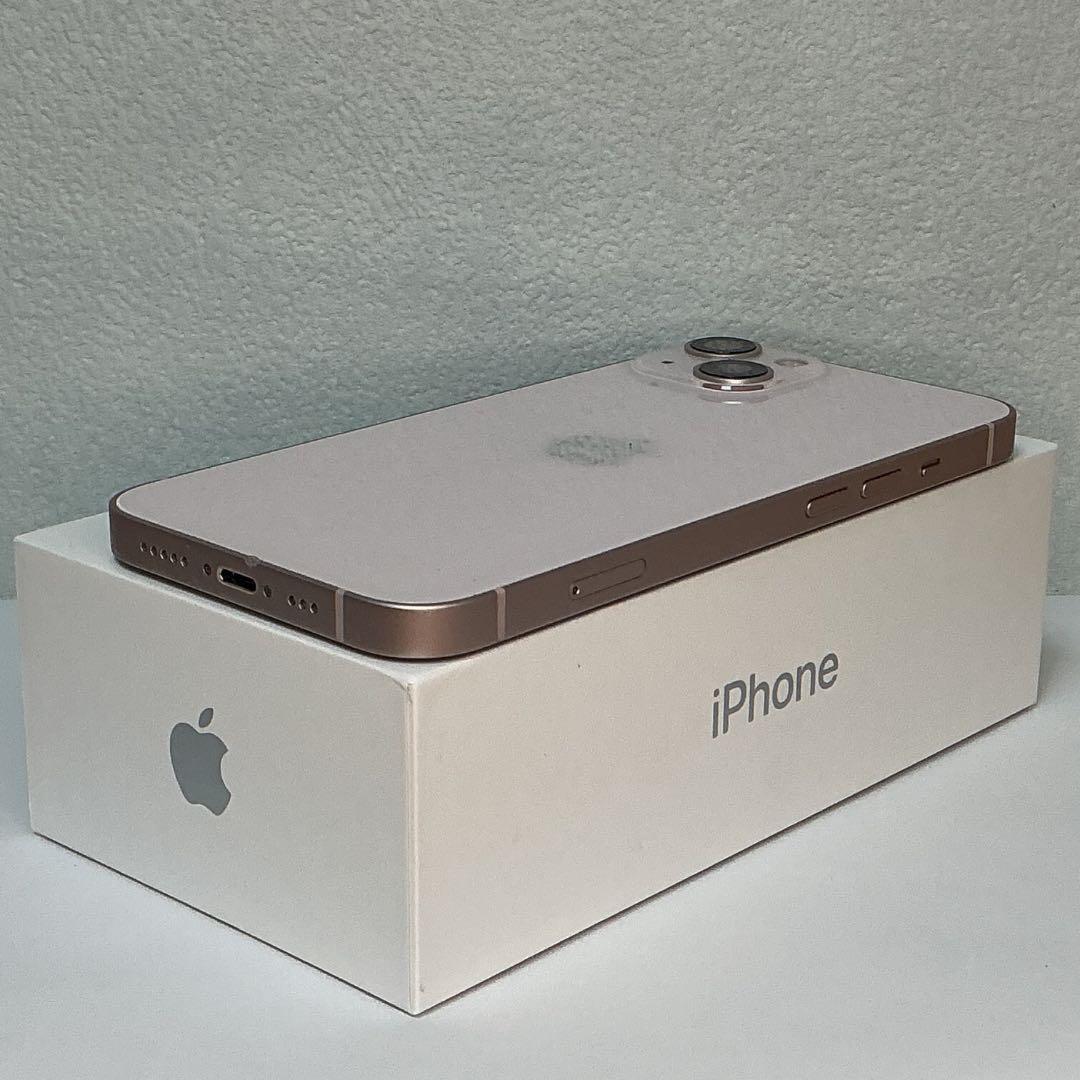 【美品】iPhone13 128GB ￼新品バッテリー100%SIMフリー