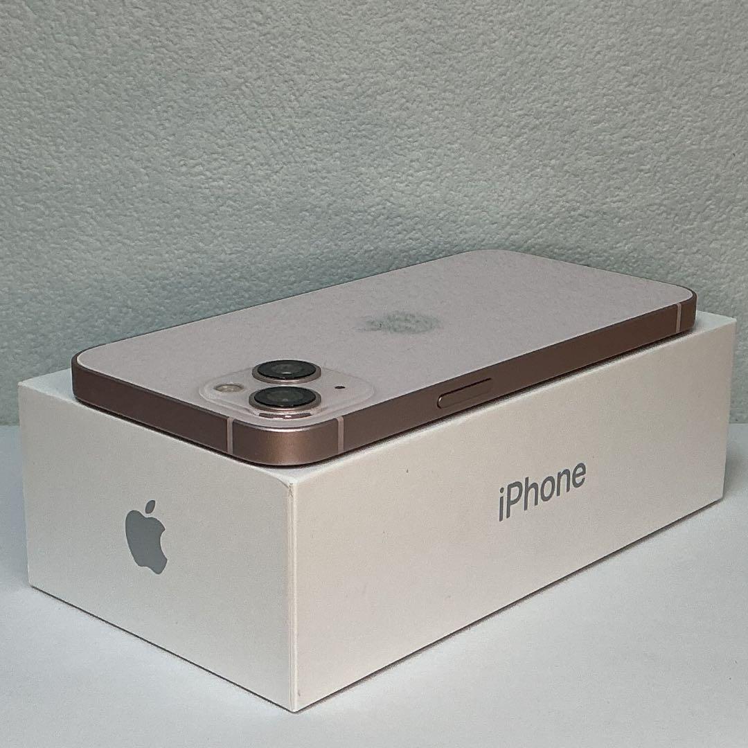 【美品】iPhone13 128GB ￼新品バッテリー100%SIMフリー