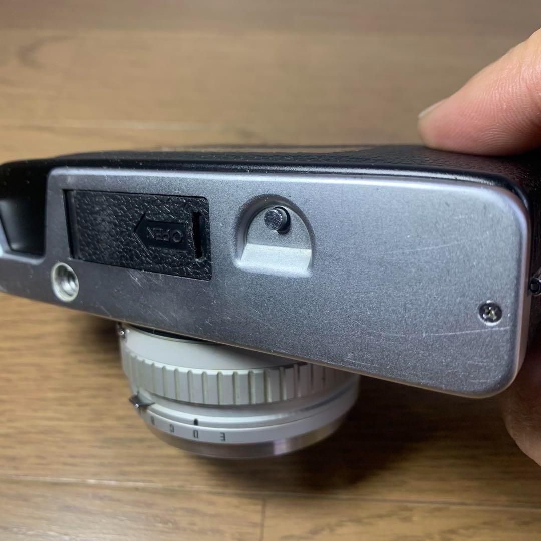 【動作確認、清掃済】minolta HI-MATIC E 皮ケース付き