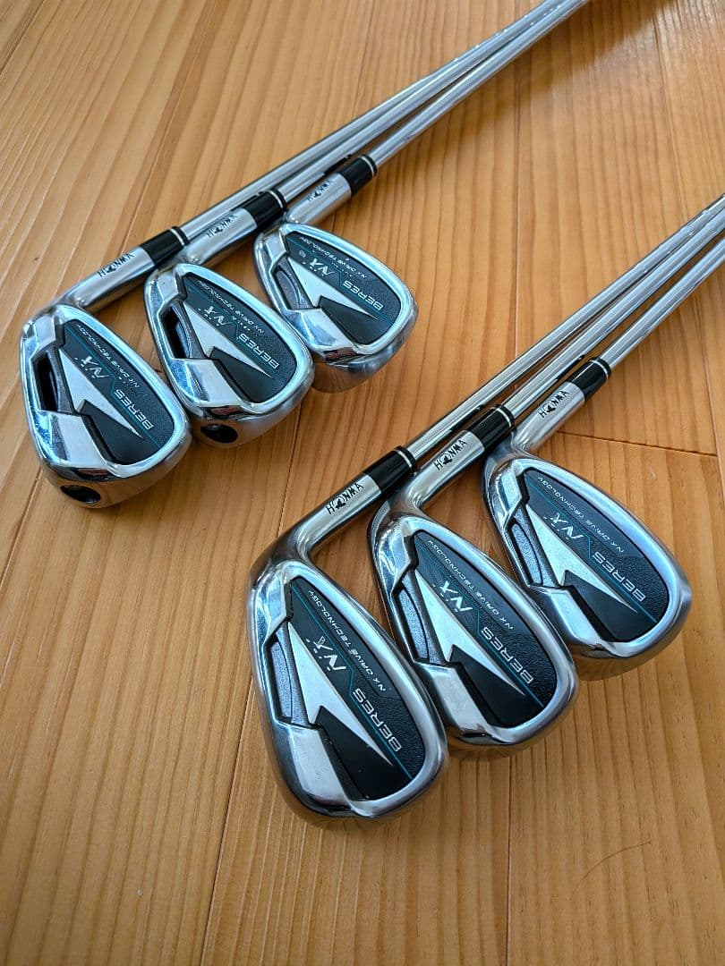 ホンマ BERES NX アイアン #7〜AW NS850neo-R 6本セット