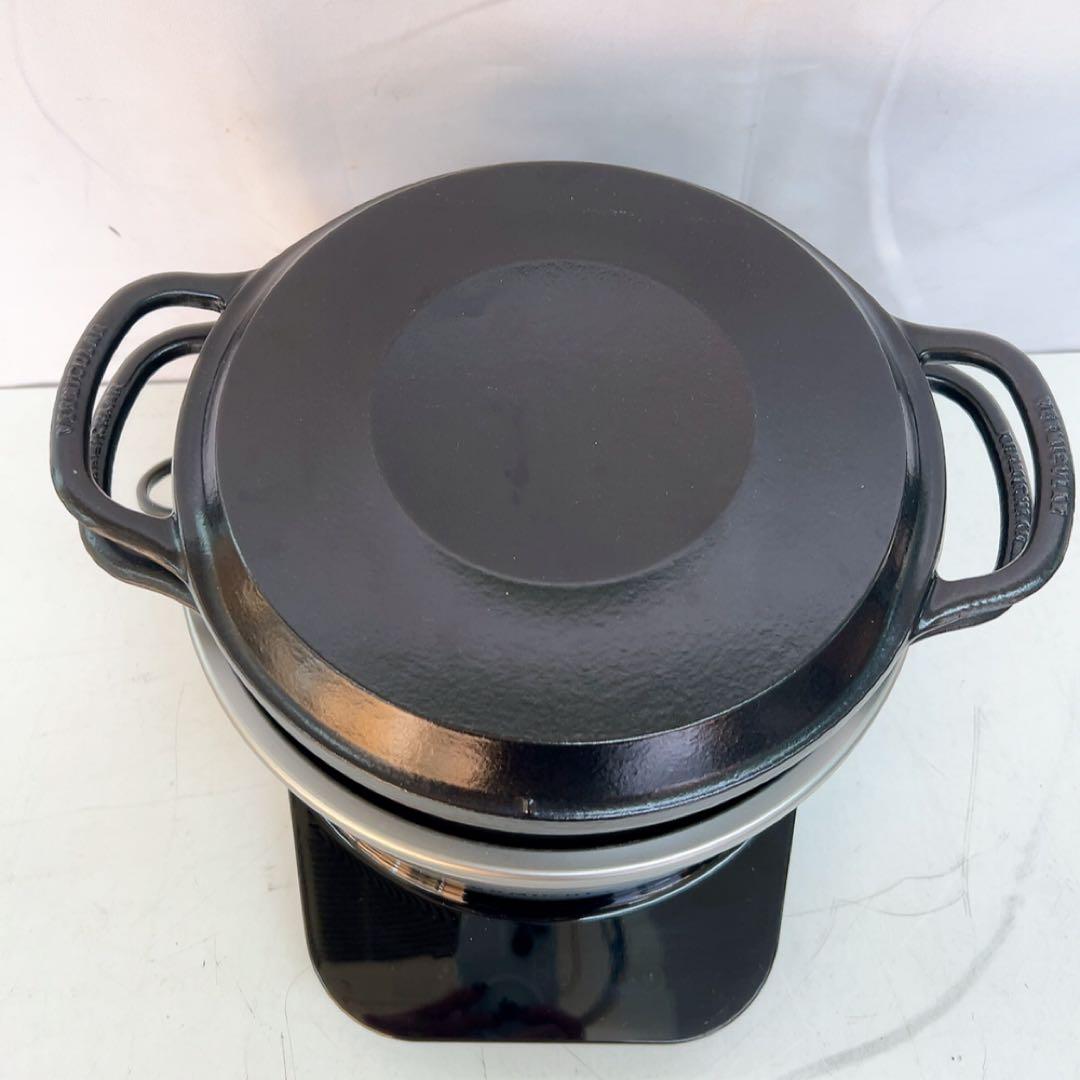 11ABM45 バーミキュラ ライスポット　PH23A-SV レシピ付き 動作品