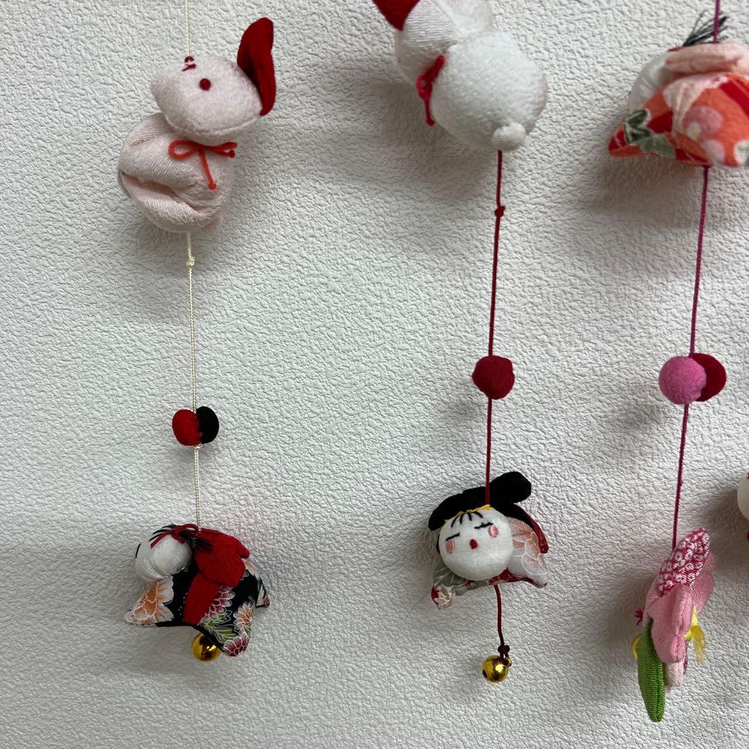 雛人形　桃の節句　ちりめんつるし飾りまとめ売り