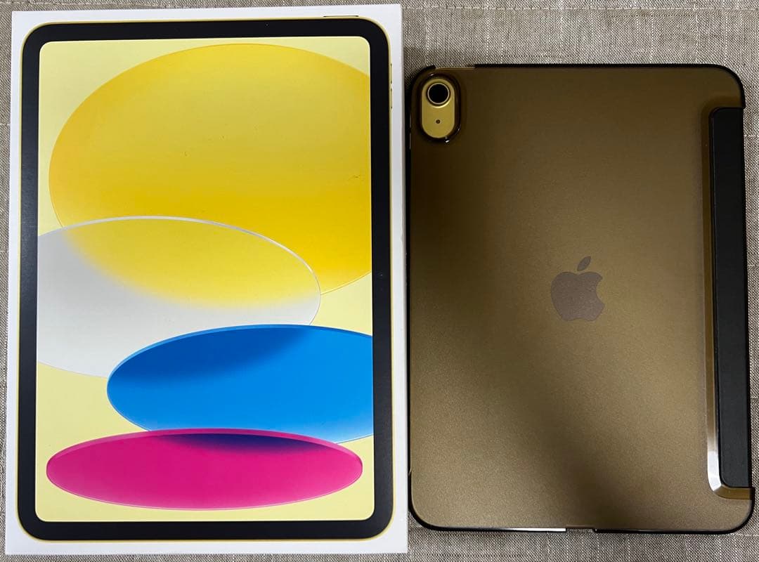 iPad11世代　11インチ 128GB イエロー2025年モデル　ケース付き
