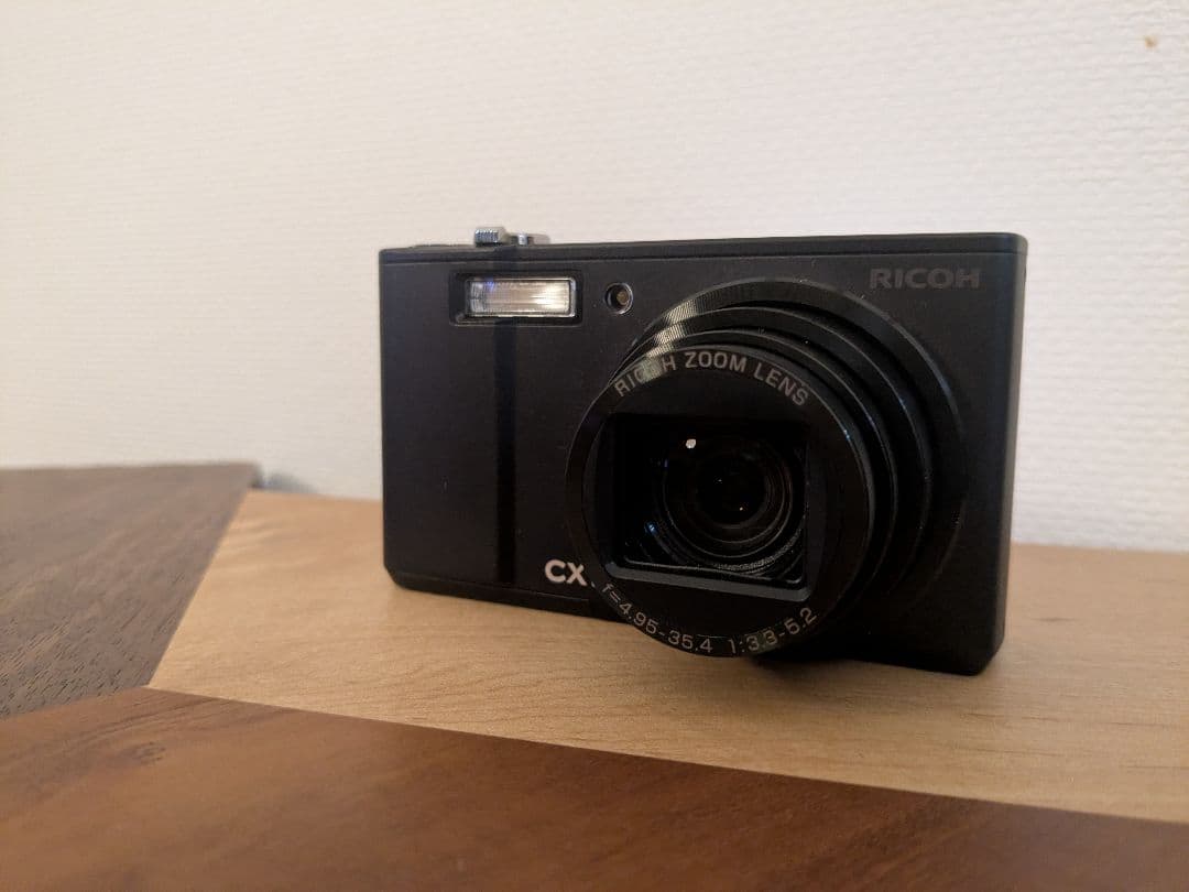RICOH CX1 コンパクトデジタルカメラ ブラック