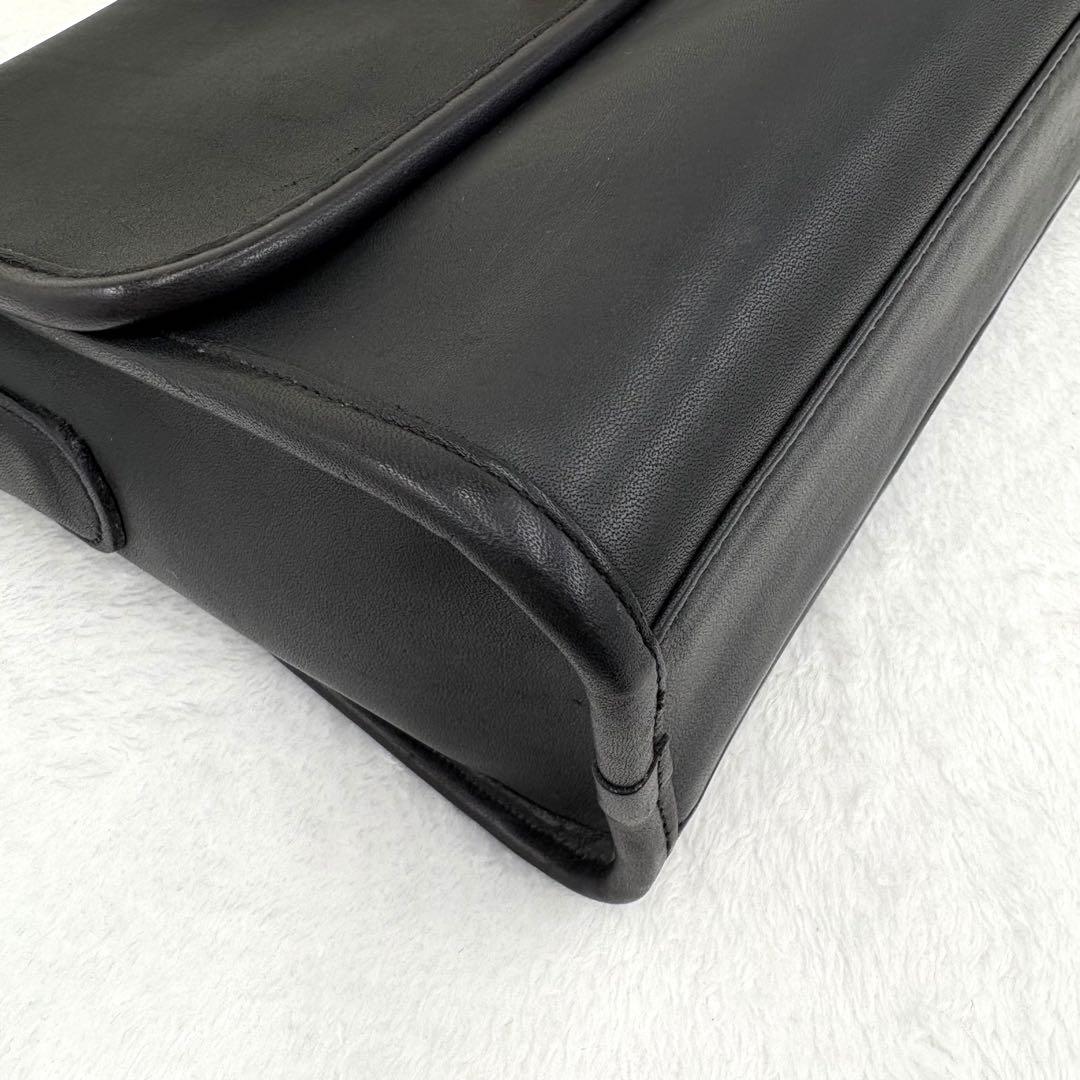 COACH　オールドコーチ　ターンロック　ショルダーバッグ　２way　ブラック